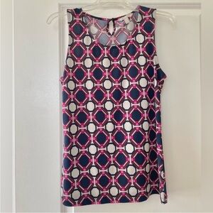 Women’s Purple Navy Banana Republic Sleeveless Top - Size S